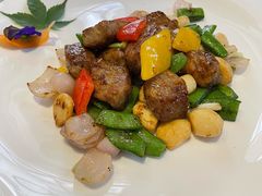 黑椒爆炒雪花牛肉粒-皇朝会.经典传统粤菜(外滩店)