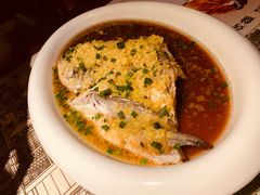 剁椒鱼头-绿茶餐厅(松江万达店)