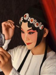 青堂瓦舍-青堂梨花-青堂瓦舍京剧摄影古戏楼拍摄基地(北京安徽会馆店)