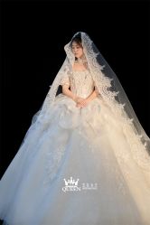 点击看大图 -艾拉·女王婚纱礼服馆