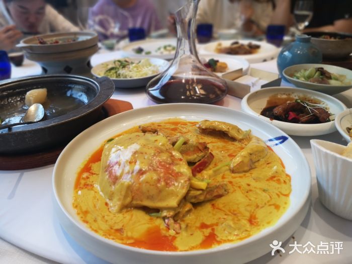 瓷忆·瓷文化餐厅(长泰广场店)-咖喱皇炒蟹图片-上海美食-大众点评网