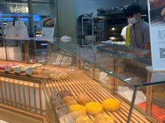 面包甜点陈列柜-木子木水日式烫面包(世界城光谷店)