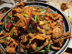 炙子羊肉-姥姥家春饼店(八里庄店)