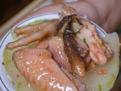 -胡须哥网红竹筒菜