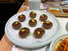 酱香口蘑-猪啊牛呀羊啊铜盘烤肉(正大广场店)