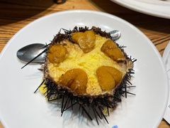 海胆蒸蛋-小船渔村•大连菜•大连焖鱼(明泽街店)