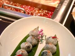 爆浆手打鲜虾丸-大隐·成都火锅Bistro(合生麒麟新天地店)