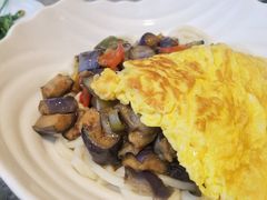 茄子肉丁鸡蛋拌面-文三里屯面馆(三里屯店)
