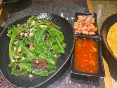 豆豉鲮鱼油麦菜-潮十三潮汕砂锅粥(高新四路大都荟店)