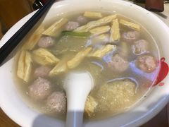 生凼丸子汤-子午路张记肉夹馍(小寨西路店)