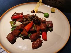 煎亨椒麻牛仔粒-南宁万丽酒店-万丽轩中餐厅