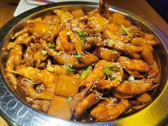 虾煲鸡爪-谢蟹浓·肉蟹煲(新奥店)