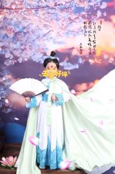 -后宫·古装汉服京剧儿童亲子全家福摄影