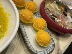 金沙四溢流沙球-柒园·三十年创意杭帮菜(龙湖滨江天街店)