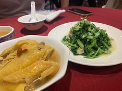 毛菜百叶炒火腿丝-老吉士酒家(天平路店)