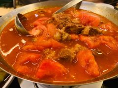 锅仔西红柿牛腩-和园餐厅