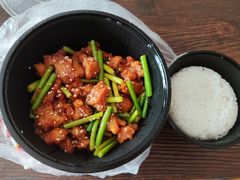 煎烤鸡腿肉-釜山美食韩国炸酱面(长大店)