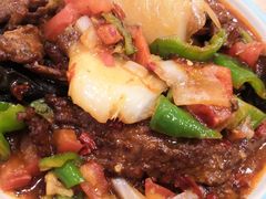 -歹歹的加个面过油肉拌面