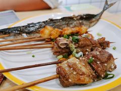 -龚海宝· 烧烤· 羊肉原切挂糊更好吃(庄市店)