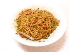 青椒干子肉丝干拌面-高邮面馆(明瓦廊店)