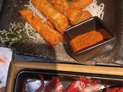 炸腐皮黑虎虾卷-湊湊火锅·茶憩(新中关购物中心店)