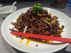干煸牛肉丝-三江里·宜宾川菜(亚运村店)