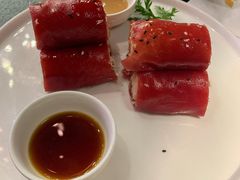 红米脆皮鲜虾肠-蝴蝶里·粤菜·点心(滨江龙湖店)