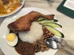 炸鸡椰浆饭-何九海南茶店(鬼仔巷店)