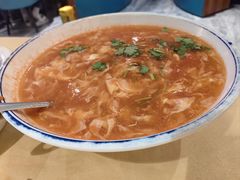 西红柿汤-大眼锅贴水饺(河东店)