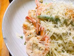芝士蘑菇鲜虾意大利面-BE BRIGHT KITCHEN(正佳广场店)