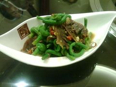 院落-碧绿鹅胗-院落创意菜