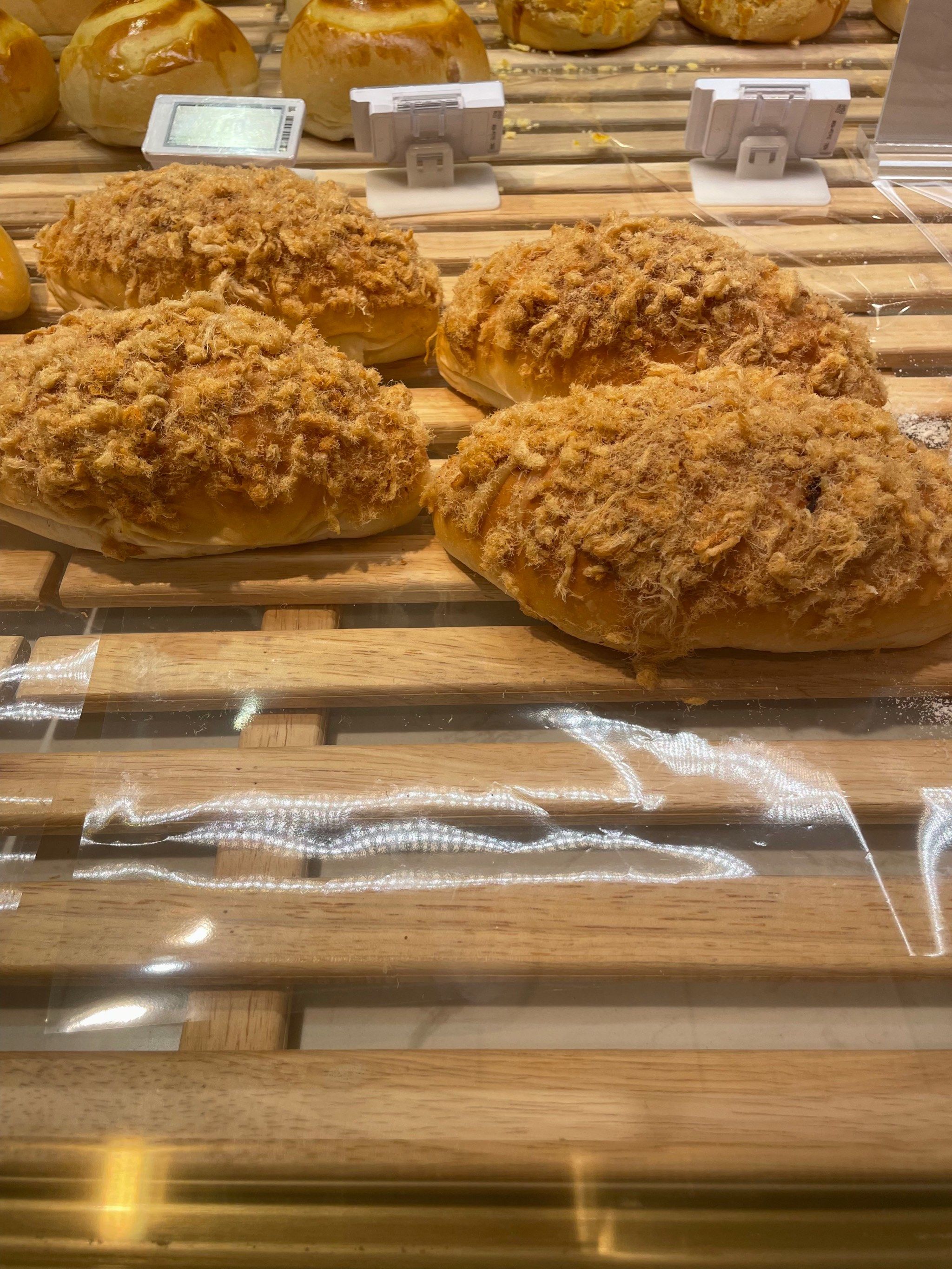 看这面包,肉松面包