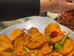 干锅土豆片-茅庐川菜(青岛凯德店)