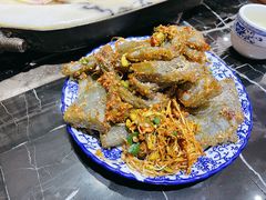 凉粉皮-宏宏无烟石板烧烤