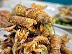 椒盐扒虾-威海渔村(黄兴路店)