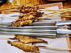 锡盟有机羊肉串-欢乐牧人蒙古炭烤羊腿(四平路店)