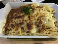 芝士焗肉酱意粉-绿茵阁(体育西分店)