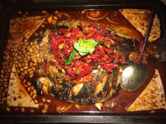 -探鱼·鲜青椒爽麻烤鱼(广州花都来又来店)
