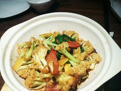 有机花菜-将相和·海鲜蒸饺大连菜