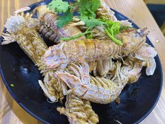 椒盐皮皮虾-老虎滩大连海鲜烧烤(建邺云锦路总店)