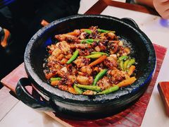 酱爆石锅蛙-绿茶餐厅(松江万达店)
