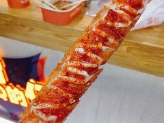 招牌秘制香辣肠-小老虎东北烤冷面(星天广场店)