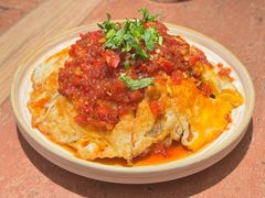 凉拌荷包蛋-浩海火燒雲傣家菜(芮欧百货店)