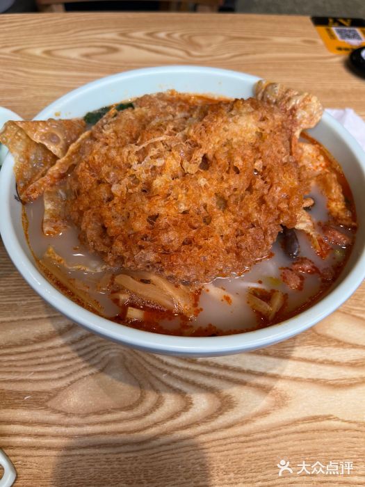家味螺蛳粉&烤鱼(安远路店)网红炸蛋螺蛳粉图片