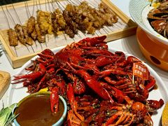 -嗨辣小聚·盘锦河蟹·海鲜烧烤龙虾(盘锦十年好店)