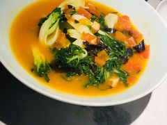 吴韵上汤西兰花-绿茶餐厅(同成街华联店)