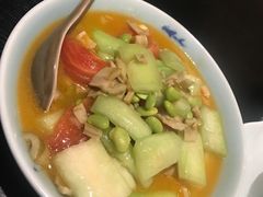 毛豆丝瓜-柒园·三十年创意杭帮菜(龙湖滨江天街店)
