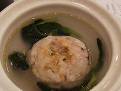 蟹粉狮子头-怡园饭店-餐厅(四望亭店)