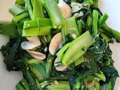 广东菜心炒蘑菇-全聚德(长白直营店)