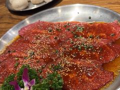 -明洞阿姨·韩式酱蟹烤肉·创意料理(三元桥店)